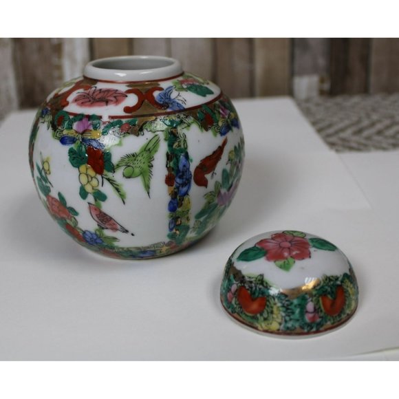 Unique Pair of Chinese Ginger Pots w/Lids! - Picture 11 of 13